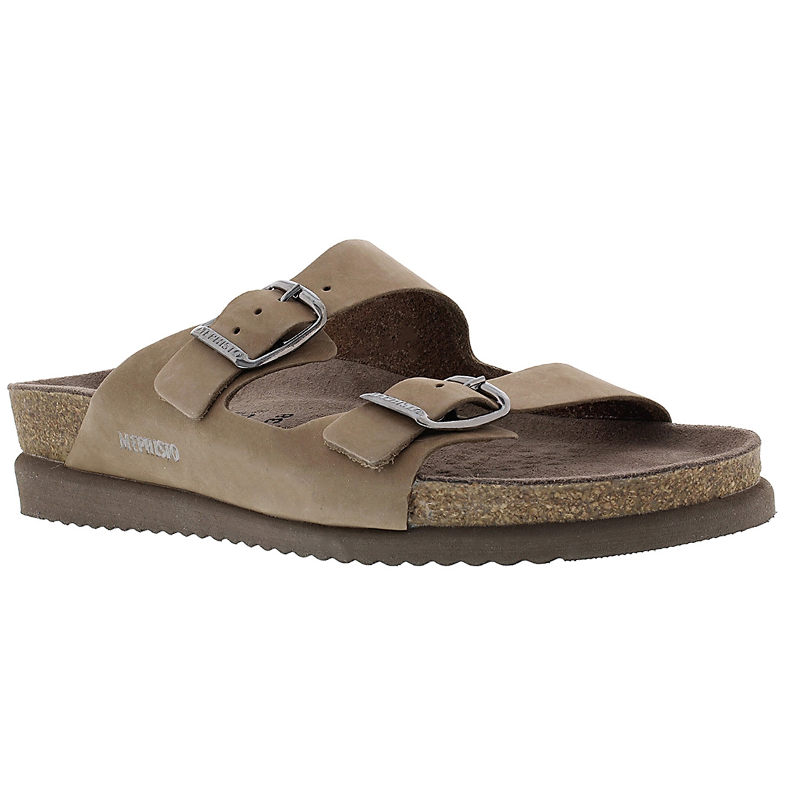Lds Harmony beige cork footbed slide