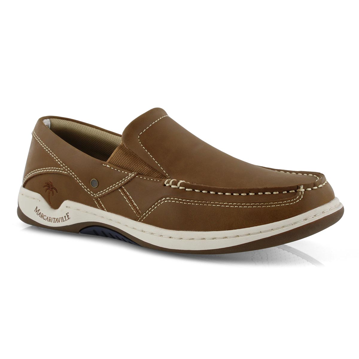 Mns Havana tan casual slip on