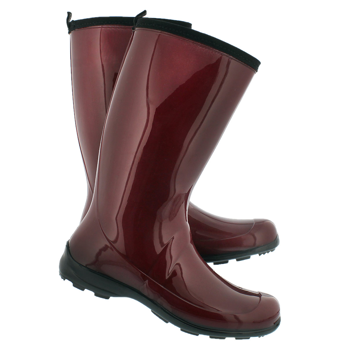 Lds Heidi red mid wtpf rain boot