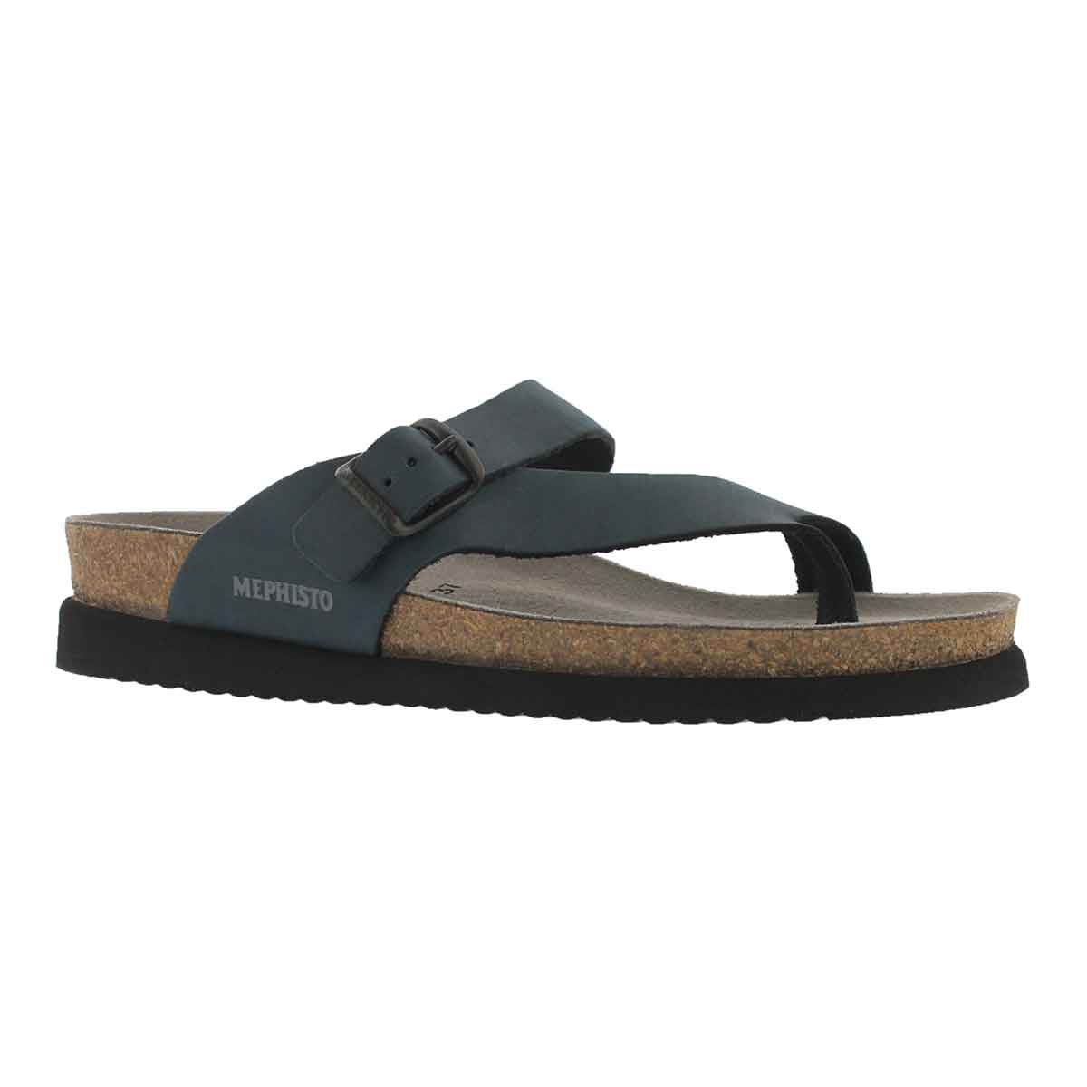 Women's HELEN navy thong sandals