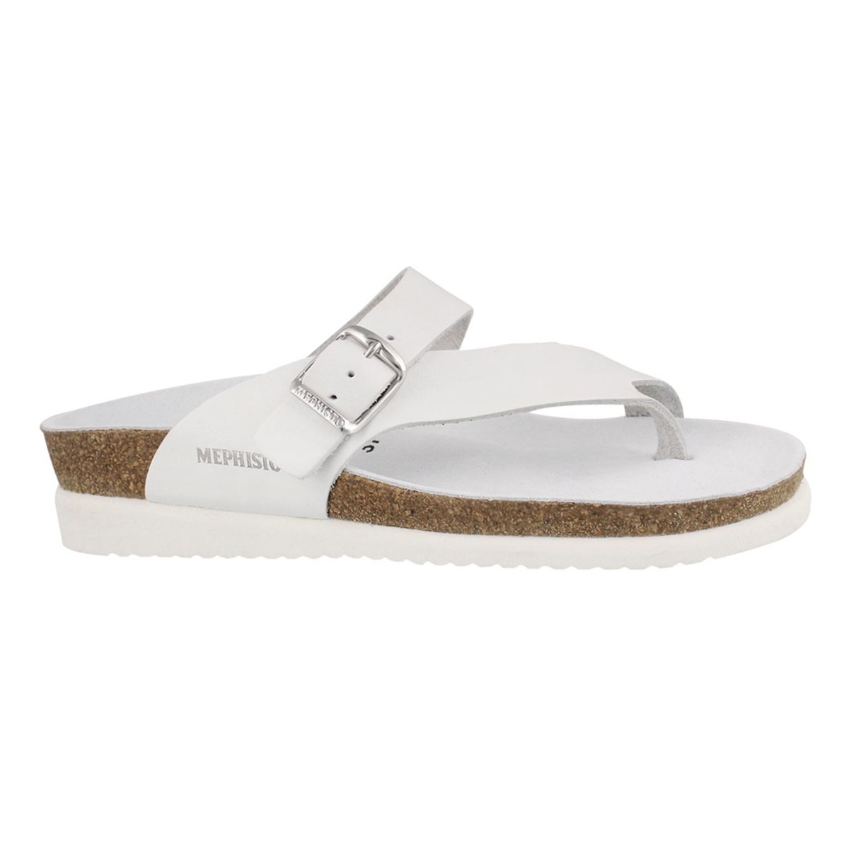Lds Helen white cork ftbd thong