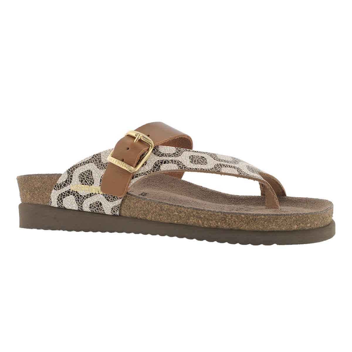 Women's HELEN MIX copa/tan cork footbed thongs