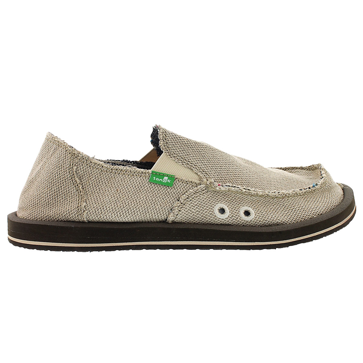 Mns Hemp natural slip on shoe