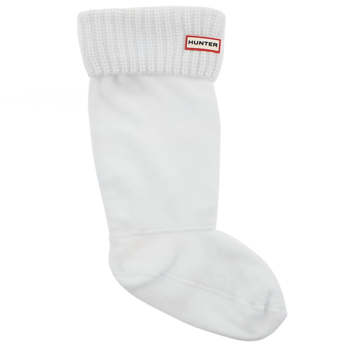 Lds Half Cardigan wht boot sock