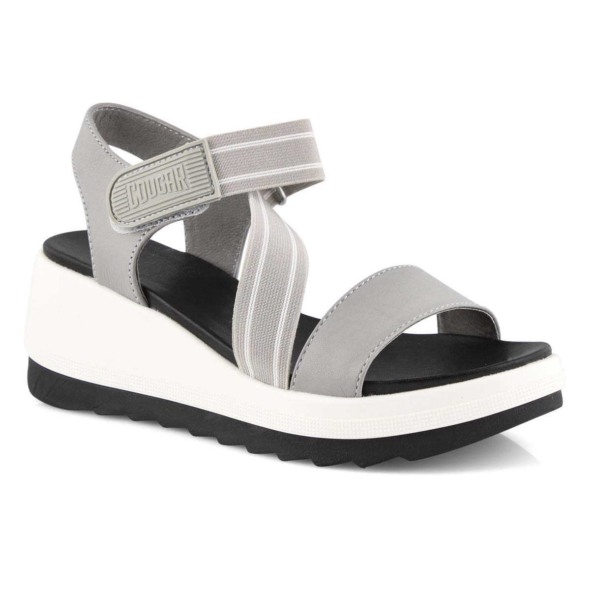 Lds Hibiscus fossil wedge sandal