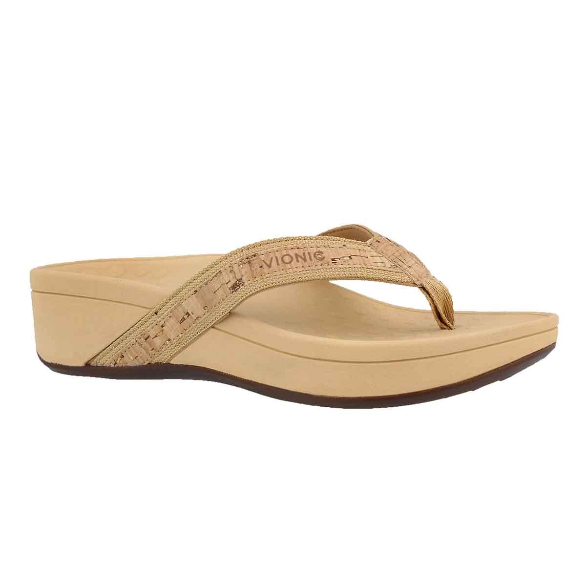Women's HIGHTIDE gold arch support wedge sandals