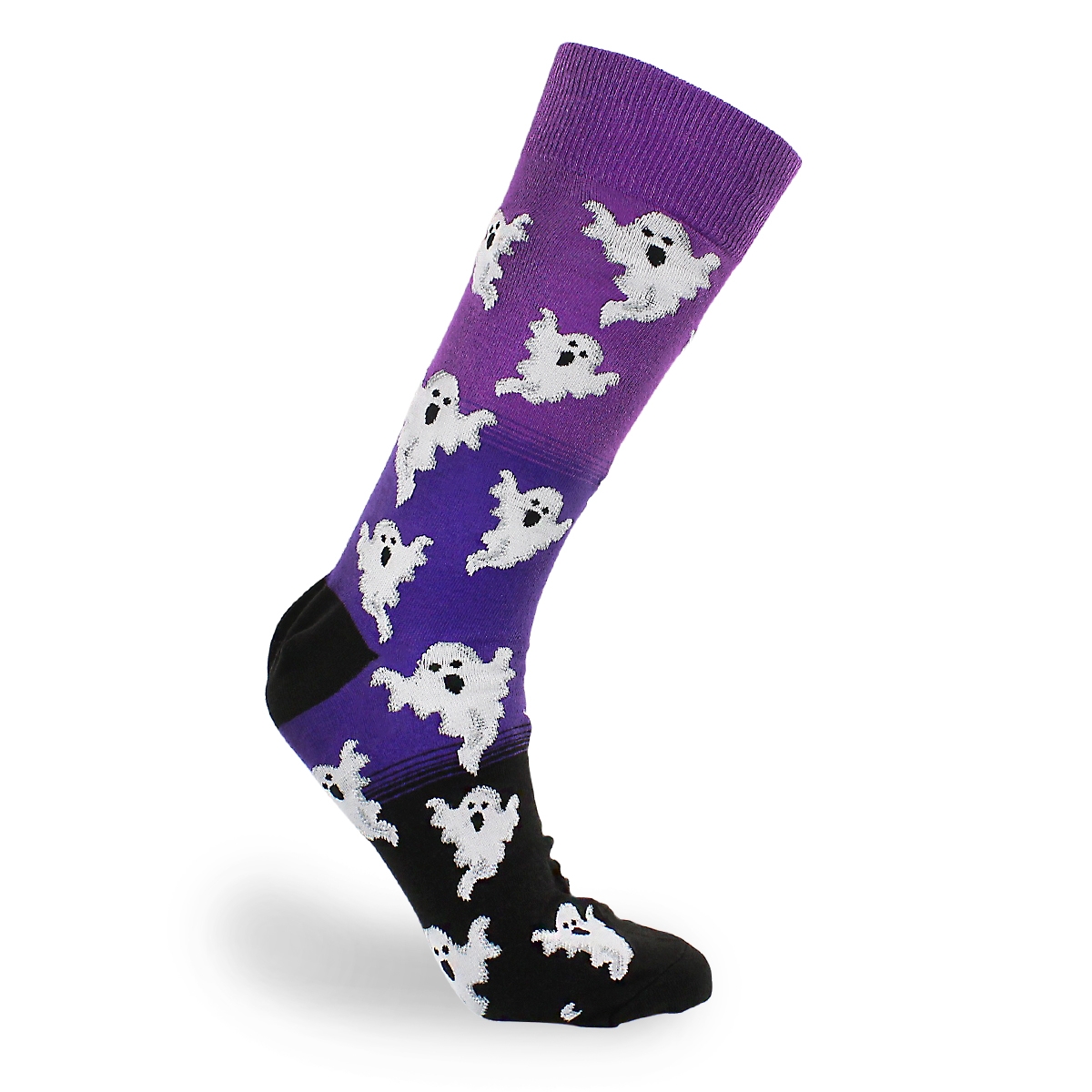 Chaussette GHOST, imprimé pourpre, homme