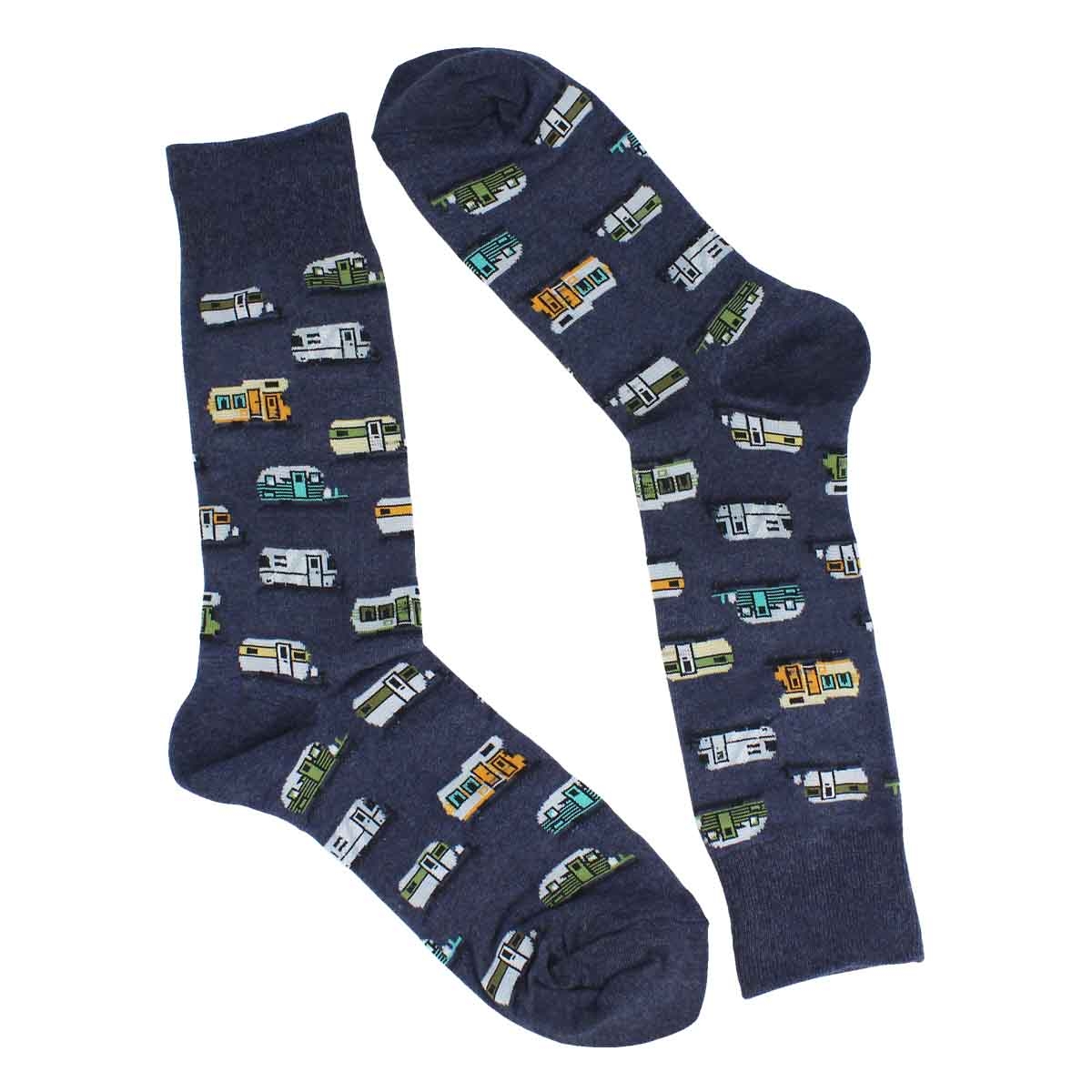 Mns Campers grey printed sock