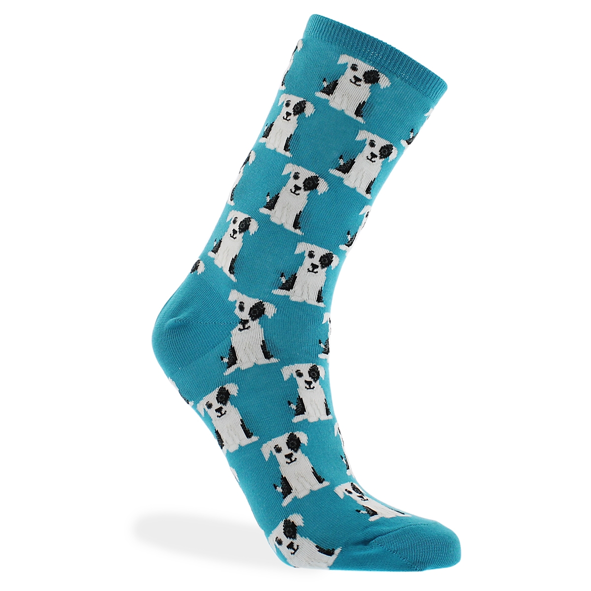 Chaussette DOGS, imp. sarc/blc, fem