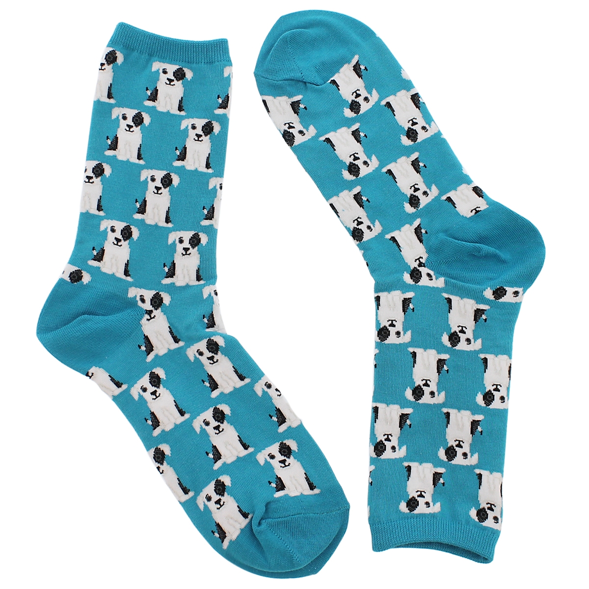 Chaussette DOGS, imp. sarc/blc, fem