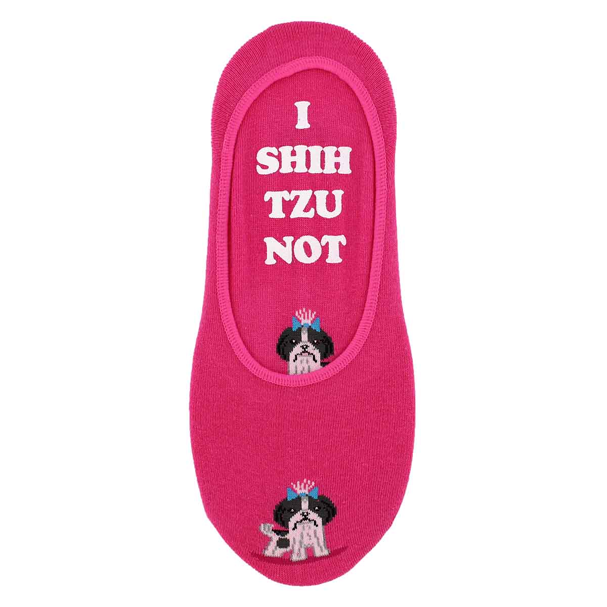 Lds I Shih Tzu Not hot pink liner