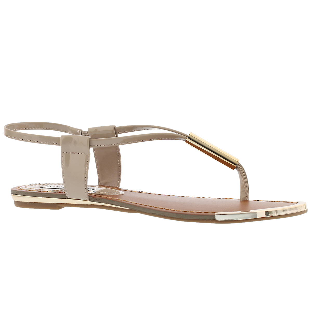 Lds Holland blush t-strap thong sandal