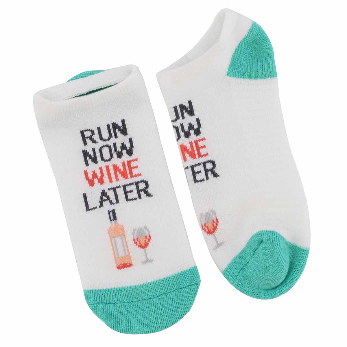 Lds Run Now Wine Later white liner