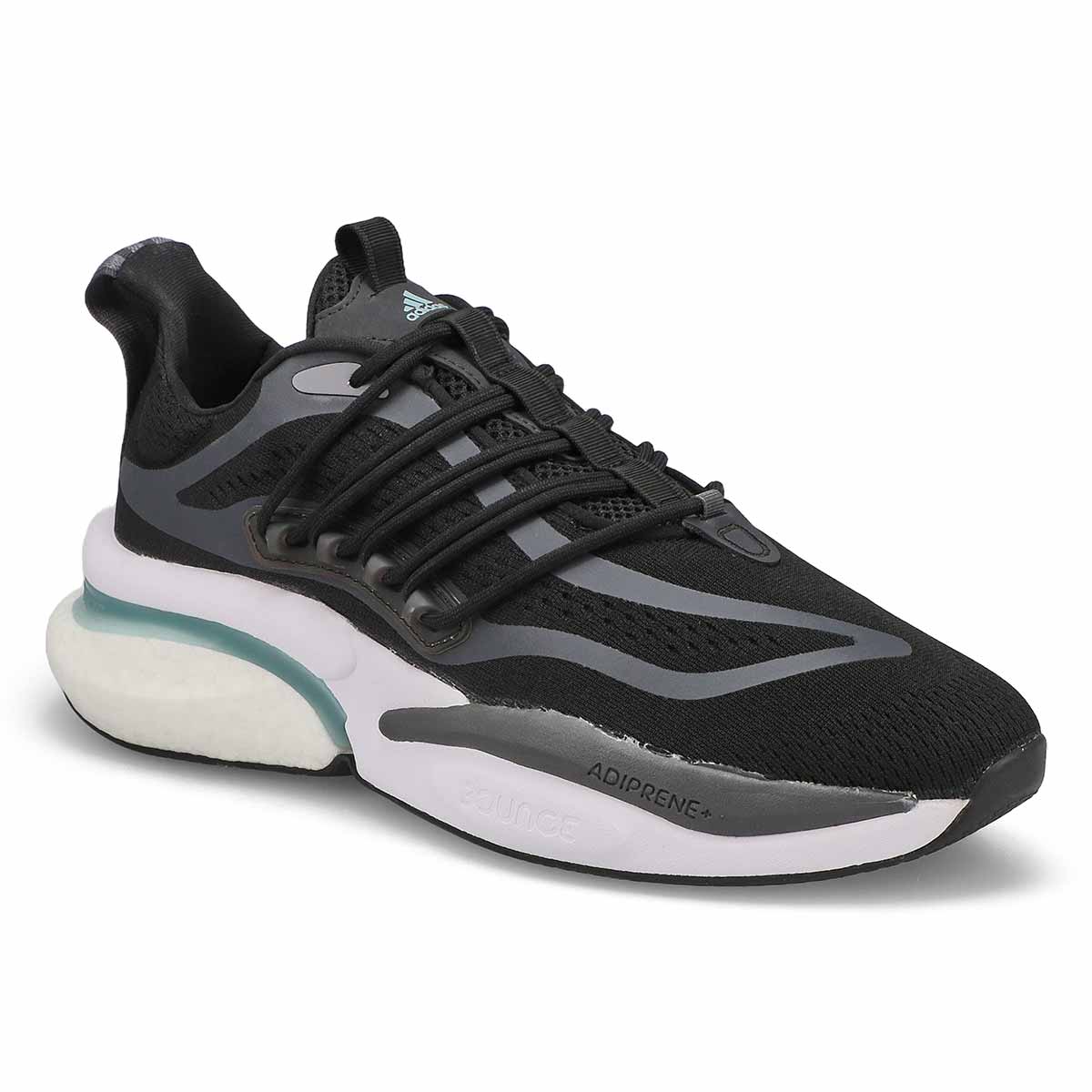 Baskets ALPHABOOST V1, noir/gris, hommes