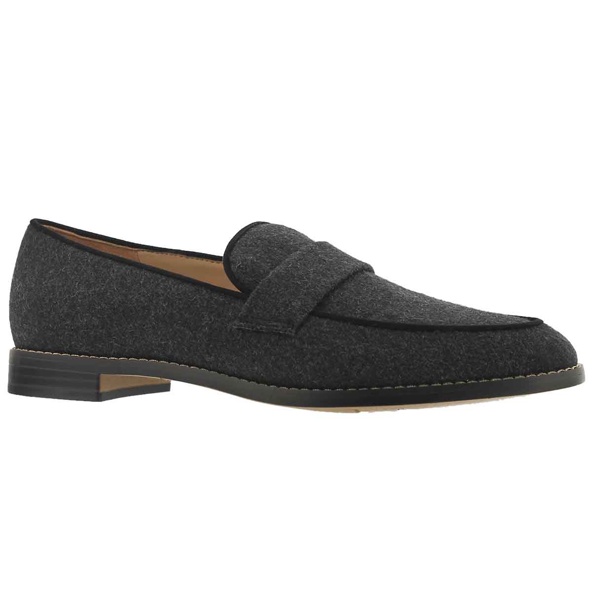 Women's HUDLEY grey casual slip on shoes