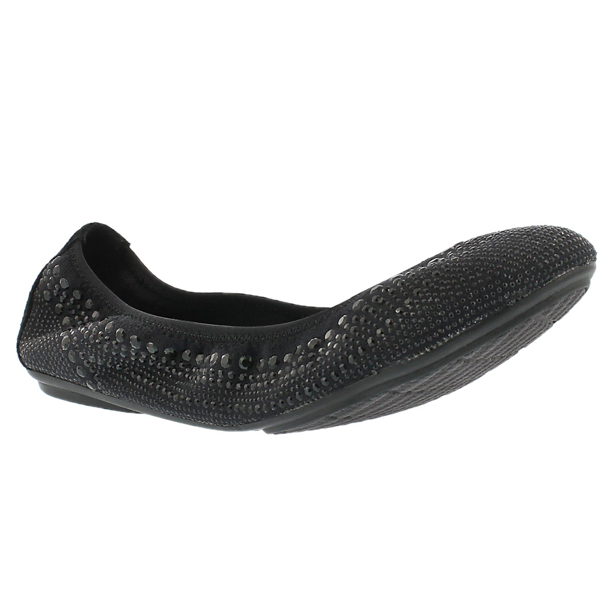 Lds Chaste Ballet black studded flat