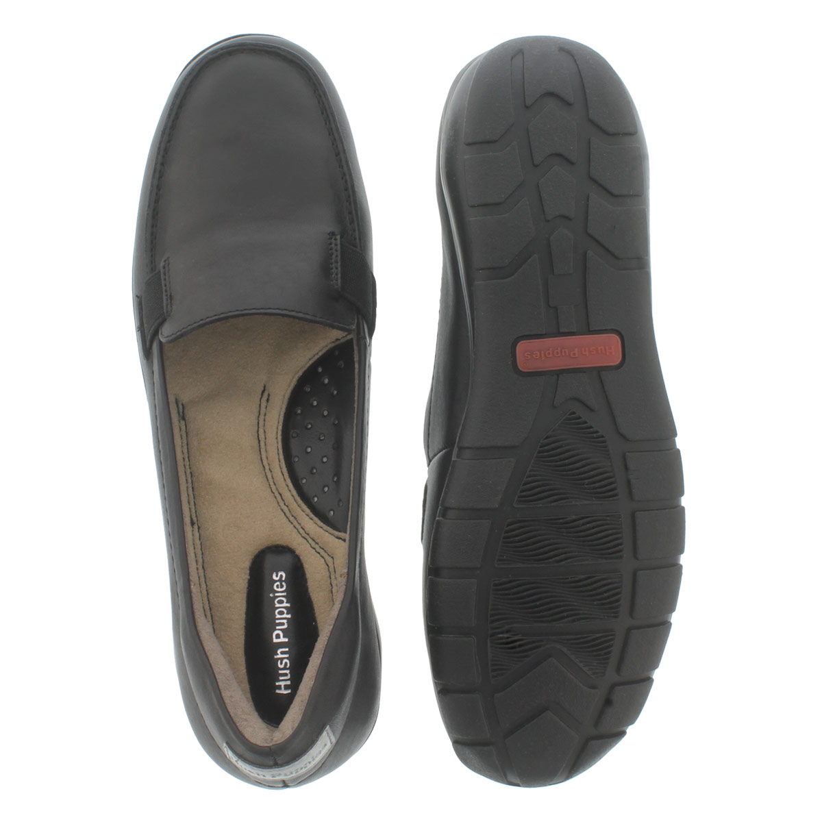 Lds Tilly Dandy blk slip on casual shoe