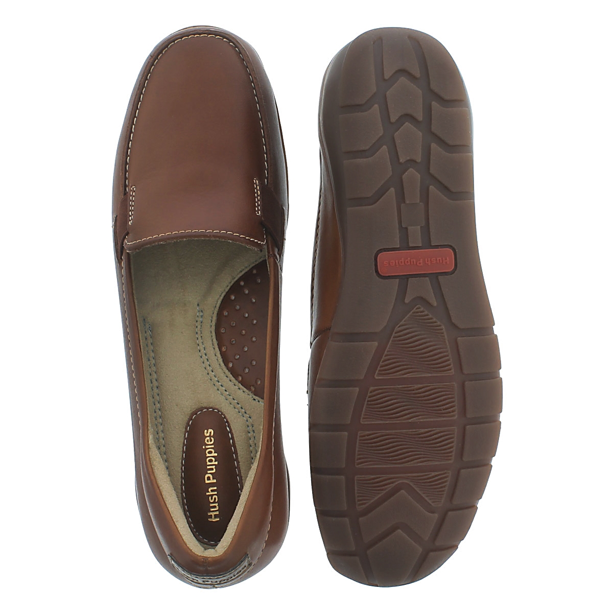 Lds Tilly Dandy tan slip on casual shoe