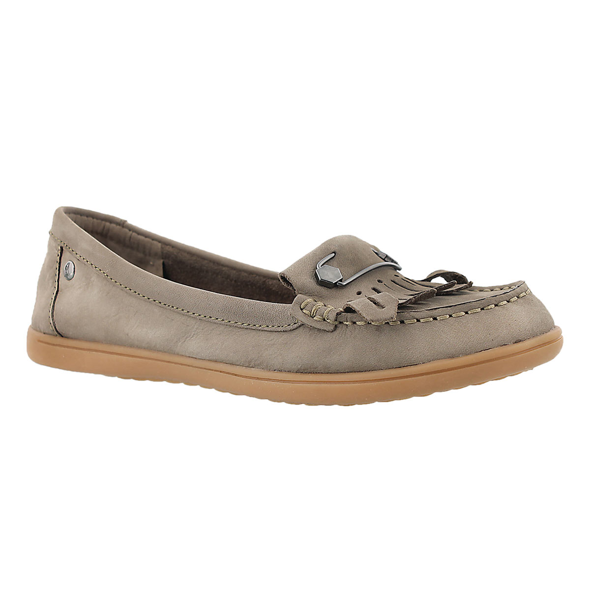 Lds Rylie Claudine taupe nubuck moccasin