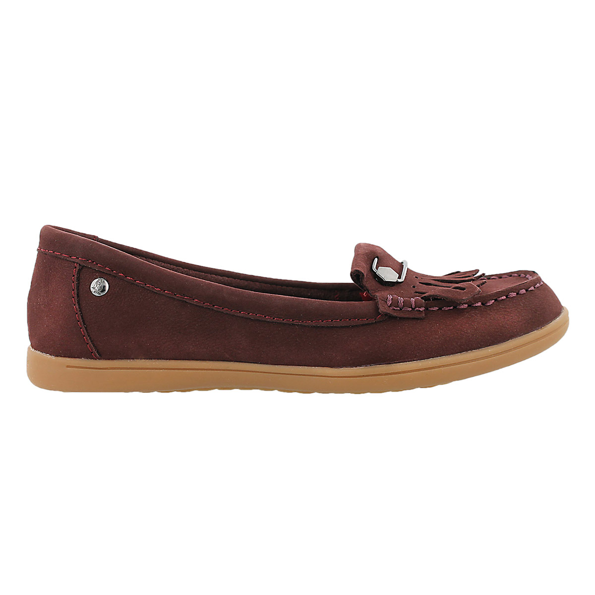 Mocassin Rylie Claudine, nubuck vin, fem
