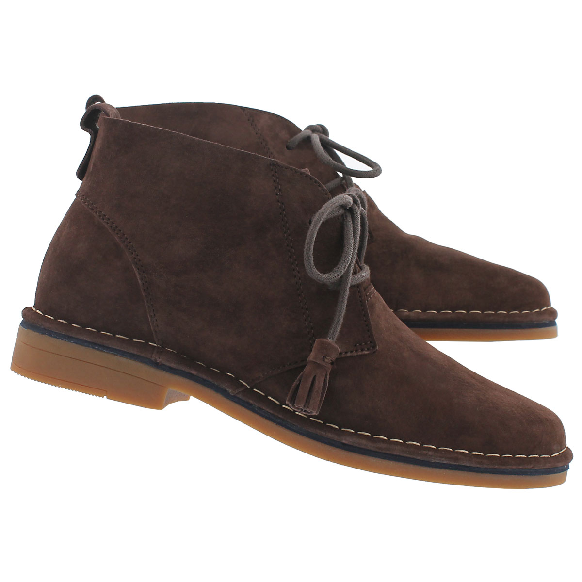Lds Cyra Catelyn dk brown chukka boot