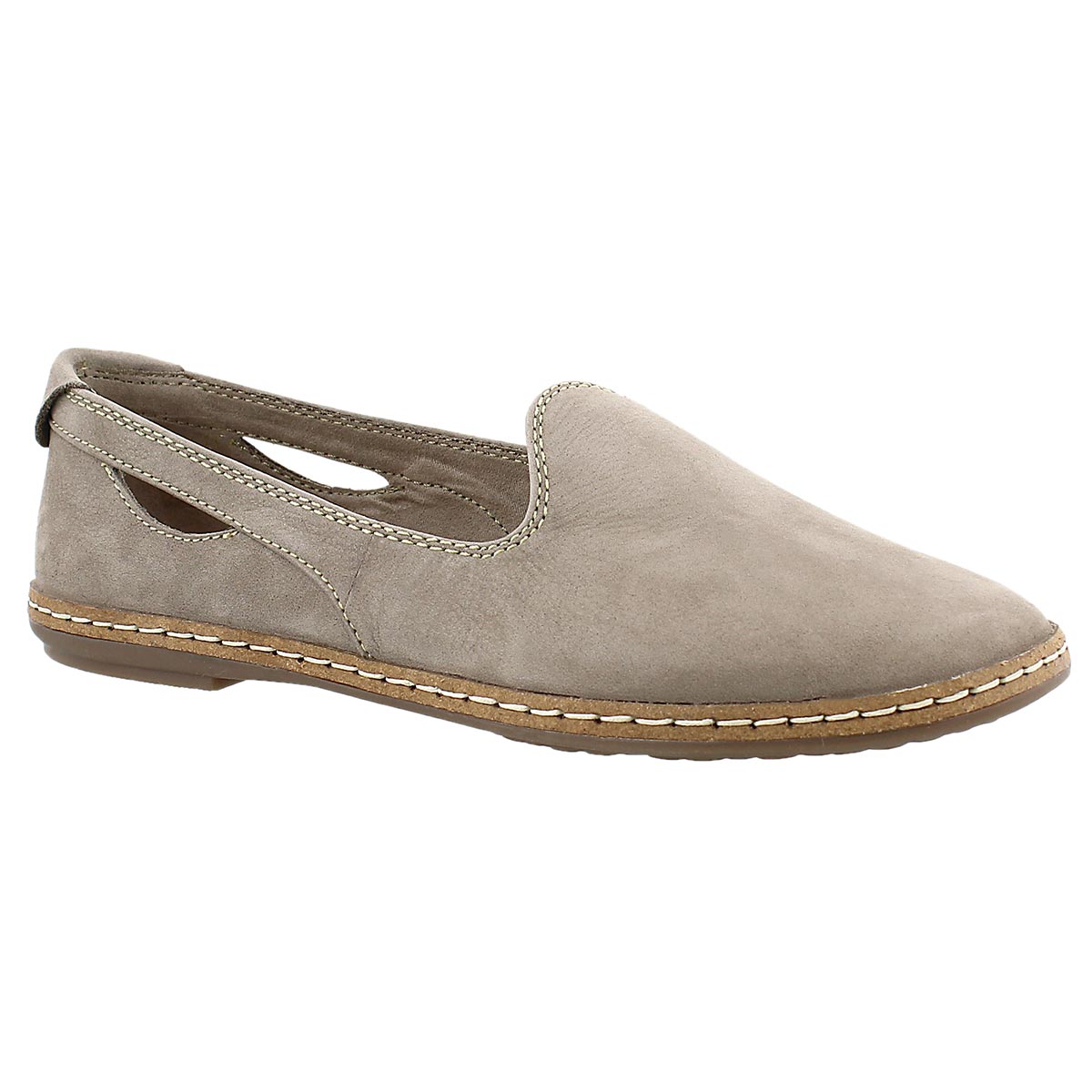 Women's SEBEKA PIPER taupe casual flats