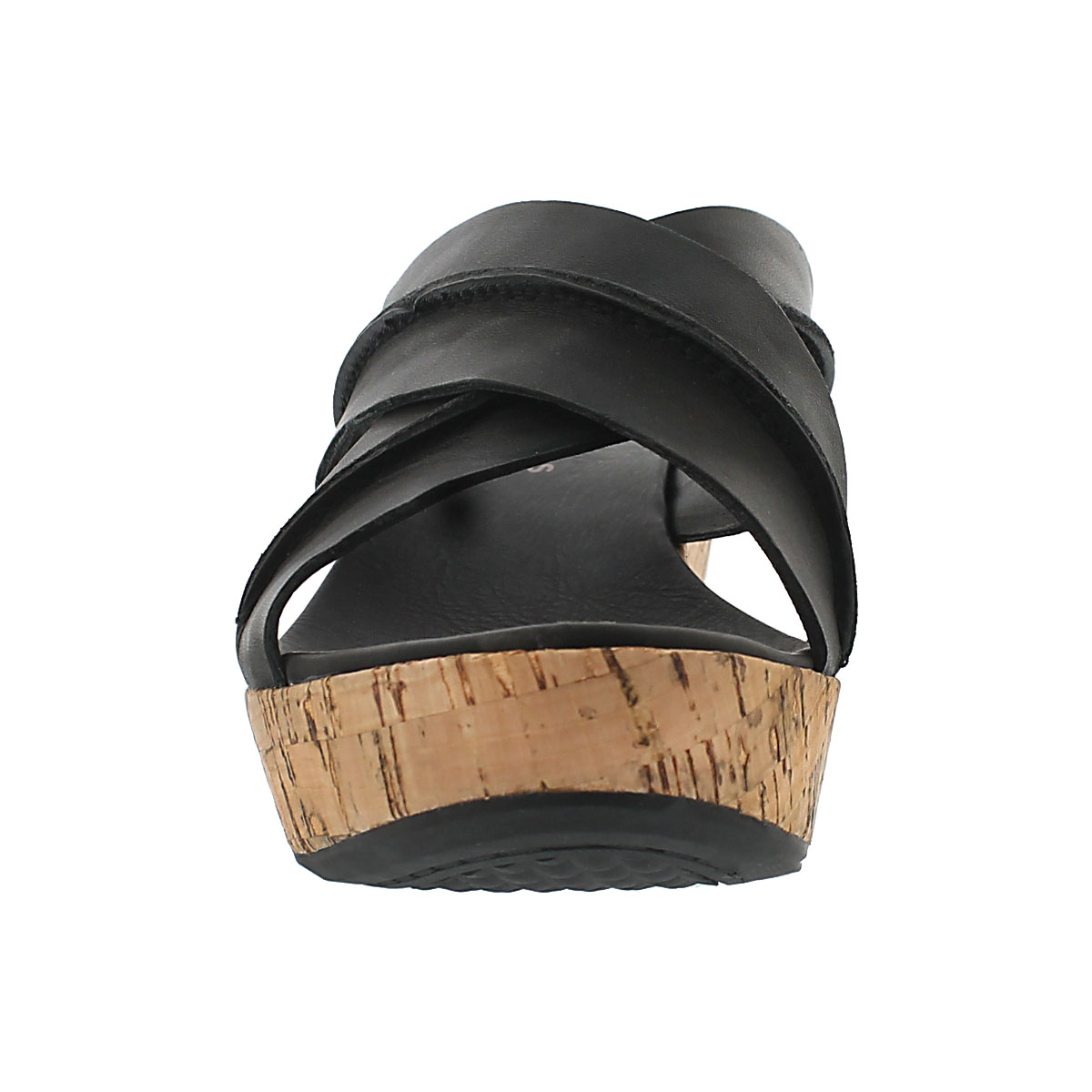 Lds Belinda Durante black wedge sandal
