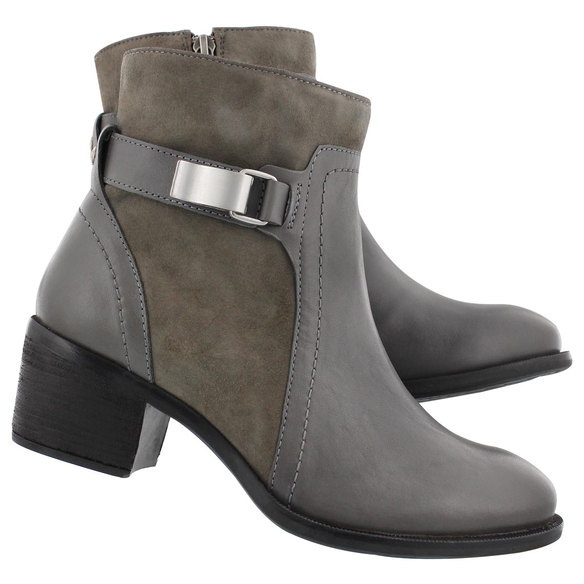 Lds Fondly Nellie grey dress ankle boot
