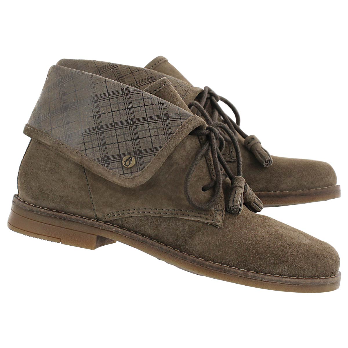 Lds Milos Cayto gun foldover cuff bootie