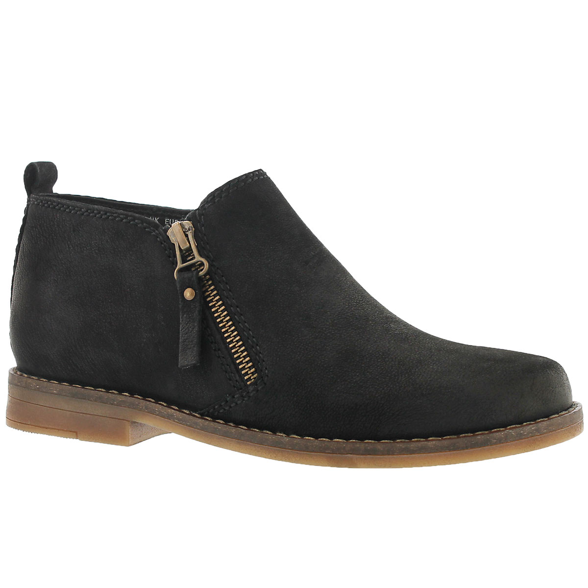 Lds Mazin Cayto black zip up casual boot