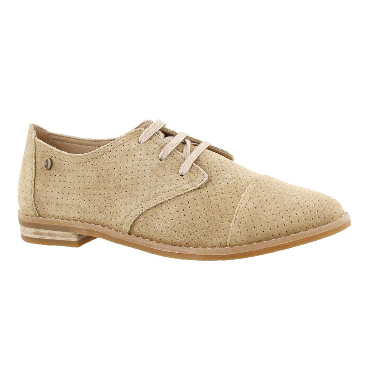 Women's AIDEN CLEVER light tan casual oxfords