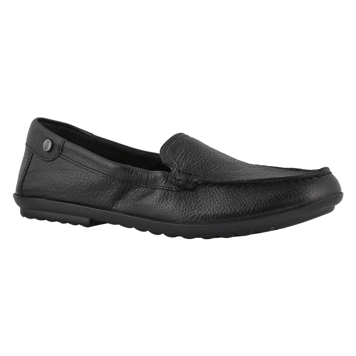 Lds Aidi Mocc black casual slip on