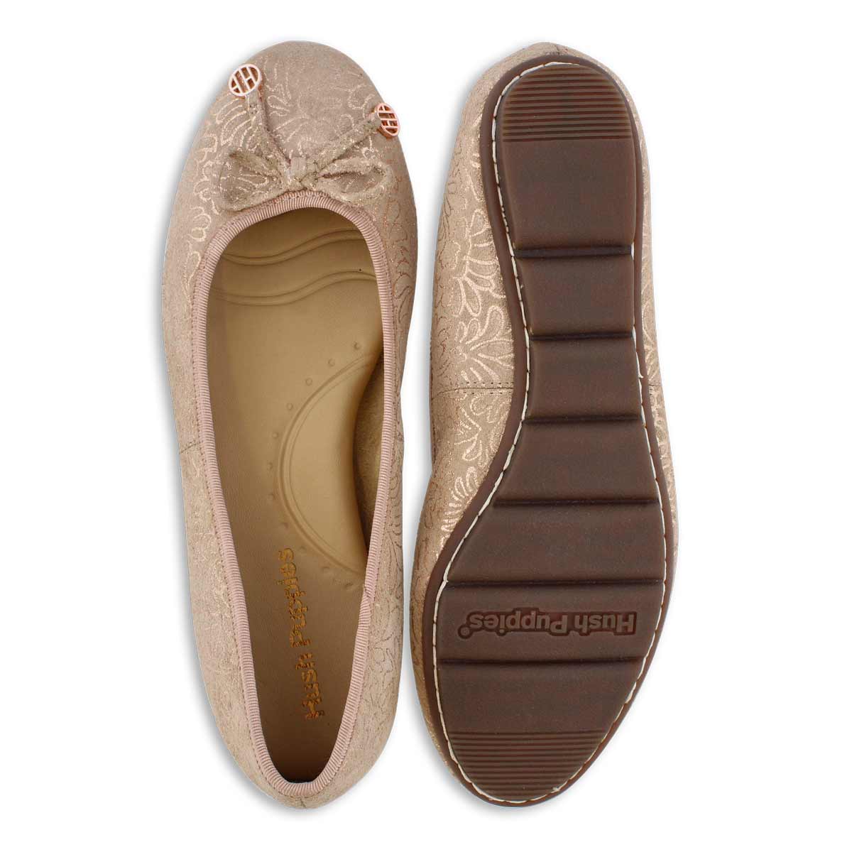 hush puppies abby bow ballet