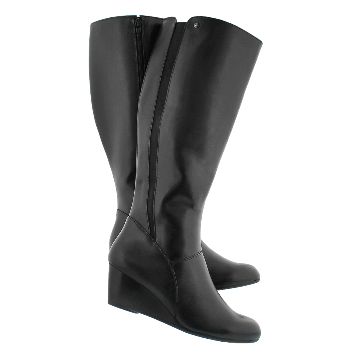 Lds Pynical Rhea blk wtpf knee high boot