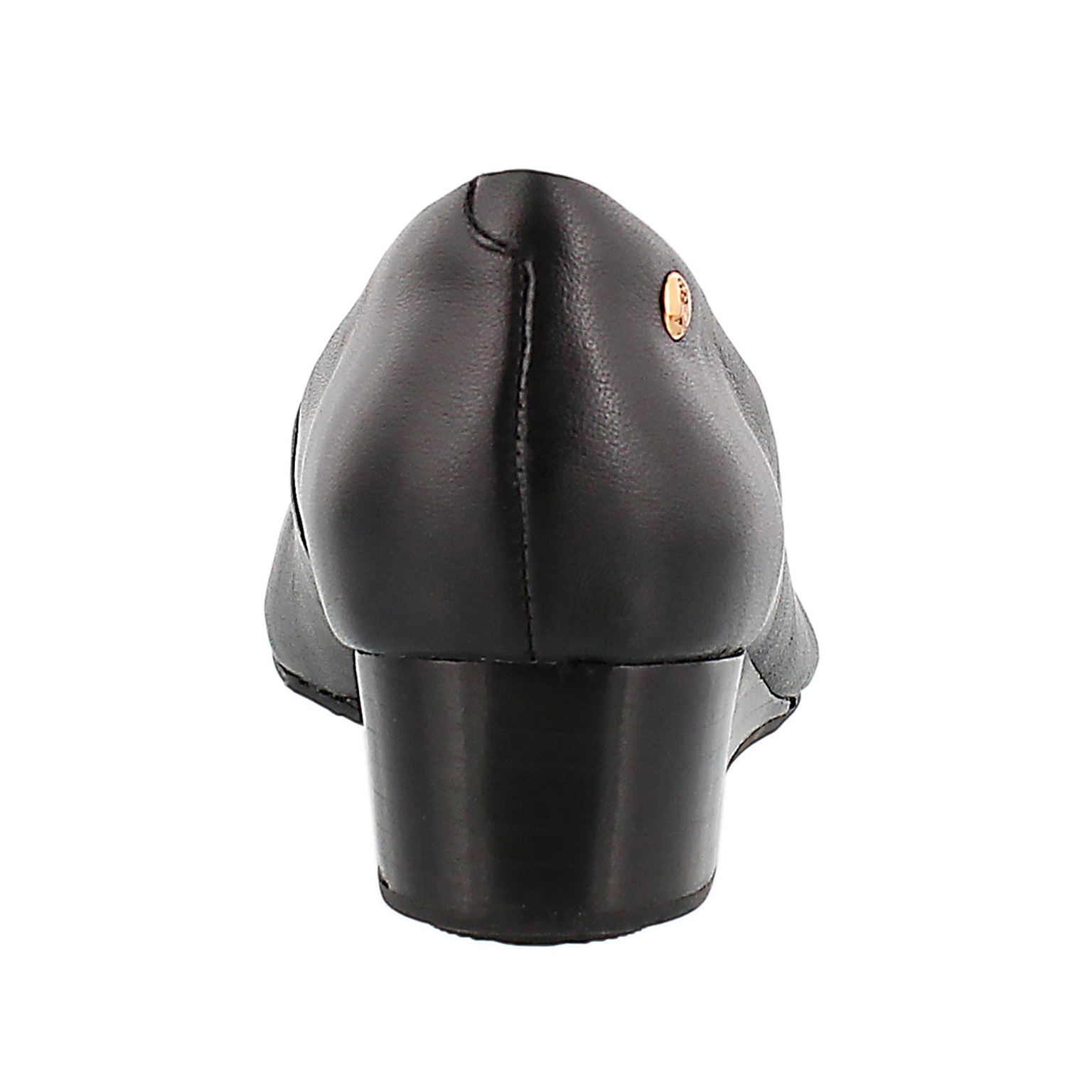 Lds Dot Admire black wedge dress shoe