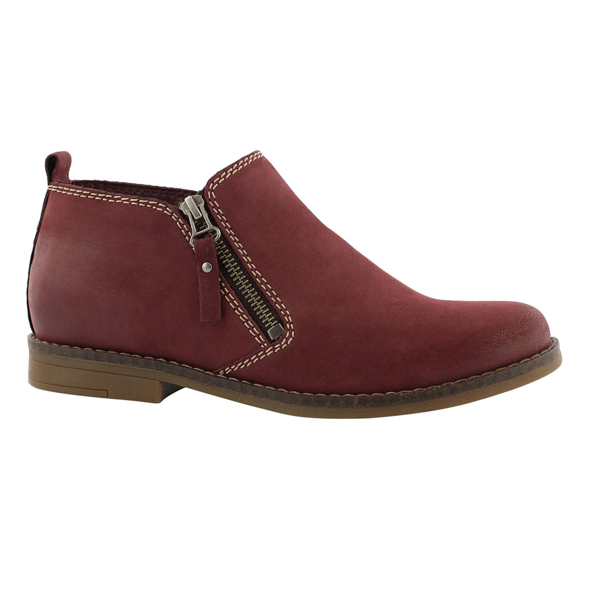 Lds Mazin Cayto wine zip up casual boot