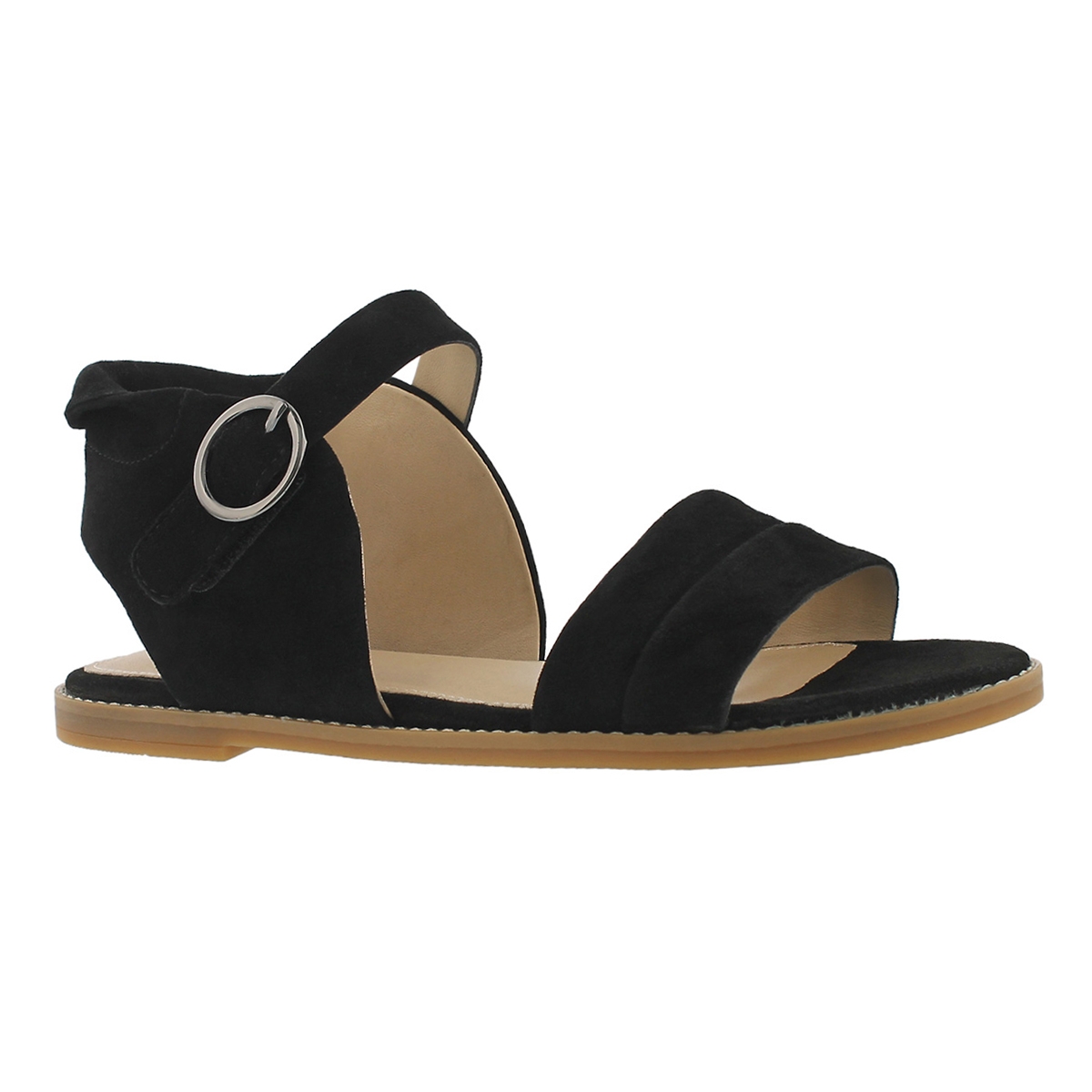 Women's ABIA CHRISSIE black casual sandals