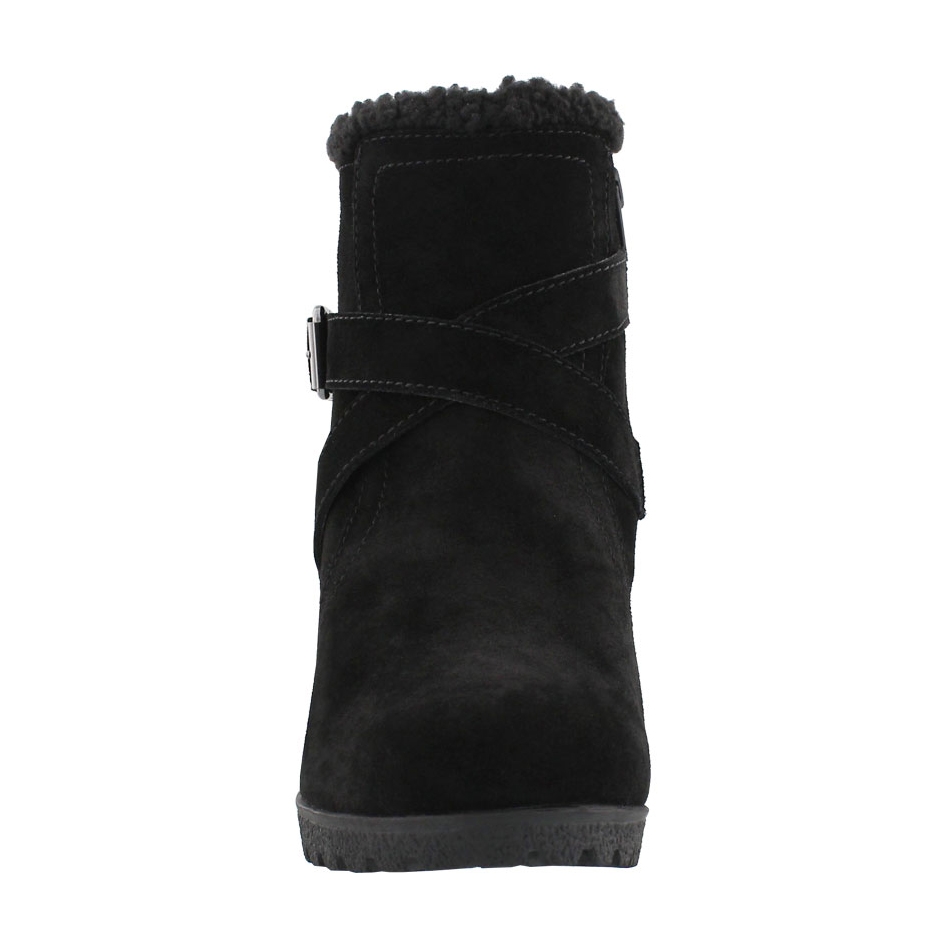 Lds Amber Miles IIV blk wtpf wdg bootie