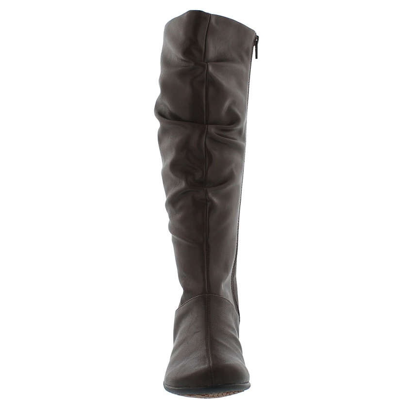 Botte haute Iva Kana IIV, brun, femmes