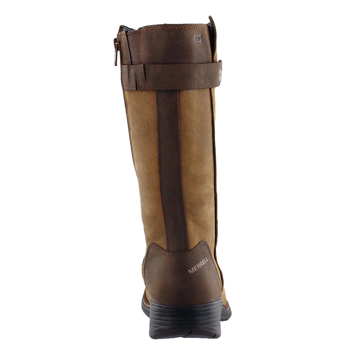 Lds Travvy Tall tan wtpf mid-calf boot