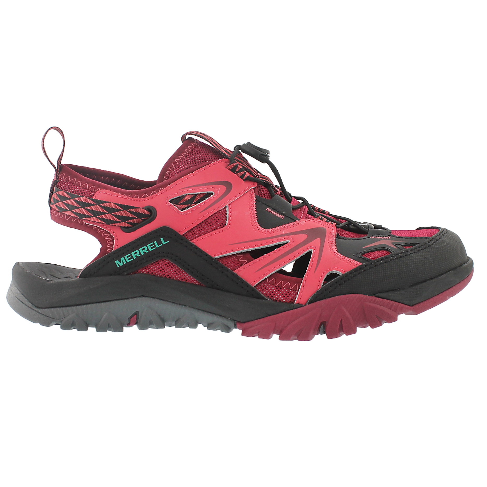 Lds Capra Rapid bright red sieve sandal