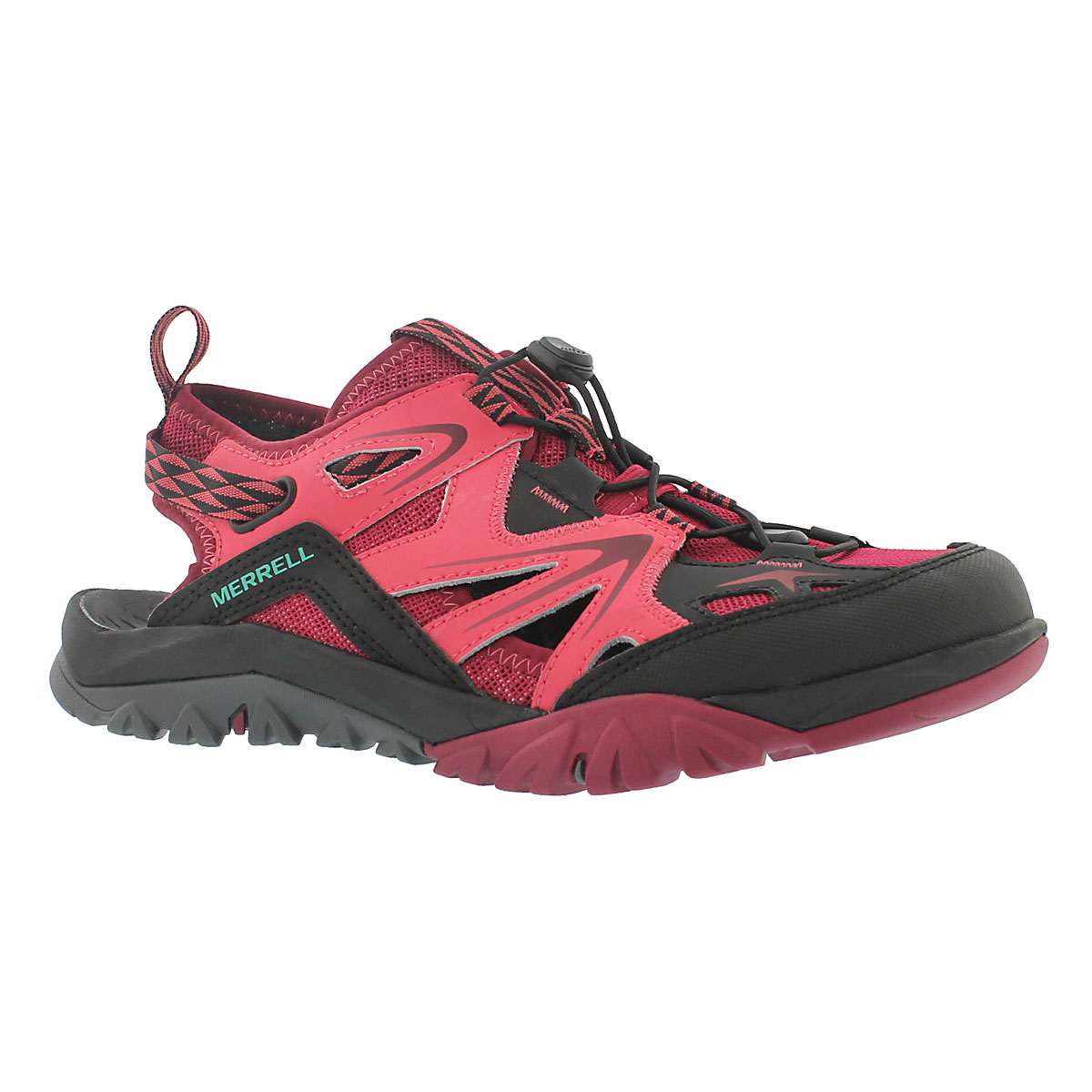 Lds Capra Rapid bright red sieve sandal