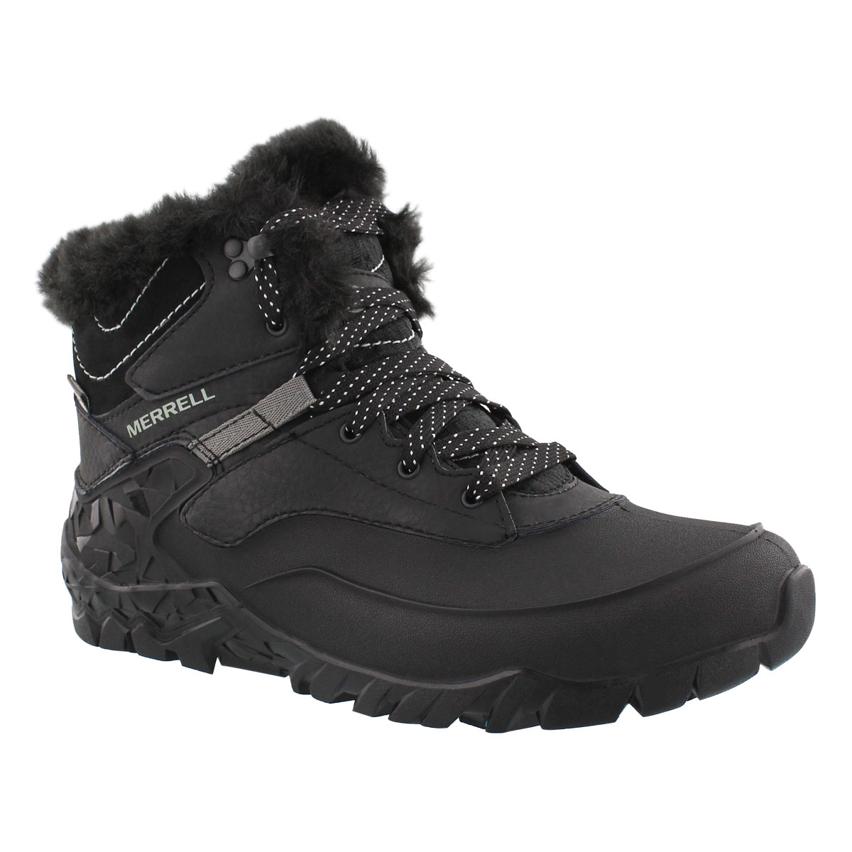 Women's AURORA 6 ICE black waterproof winter boots