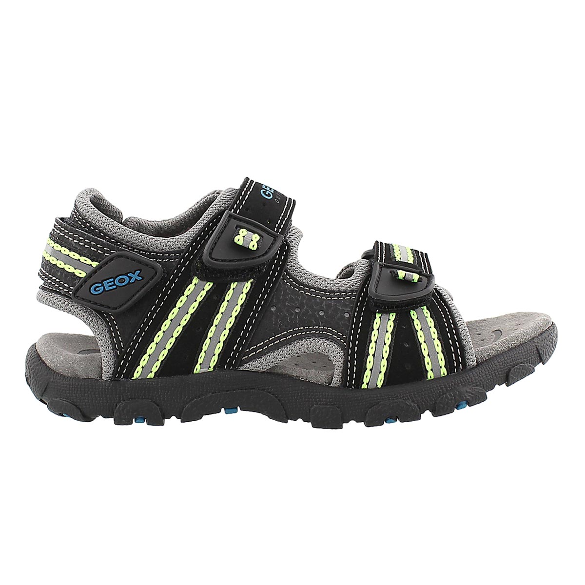 Bys Strada blk/lime sport sandal