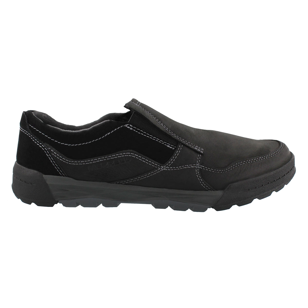 Mns Berner Moc black casual slip on