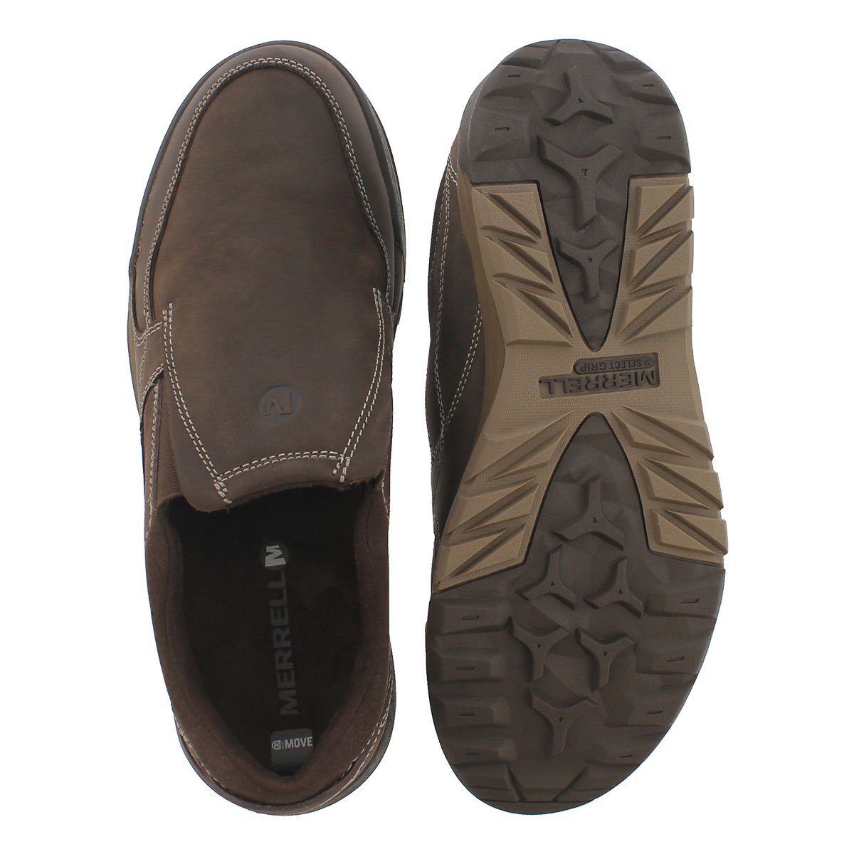 Chaussure déc. Berner Moc, expresso, hom