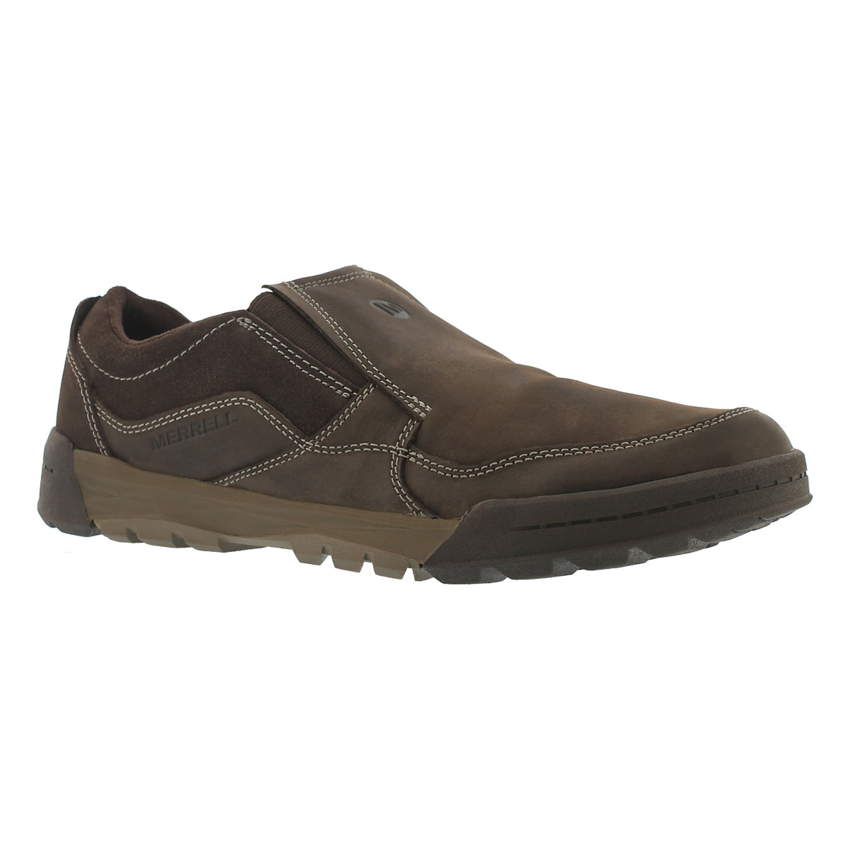 Men's BERNER MOC espresso casual slip ons