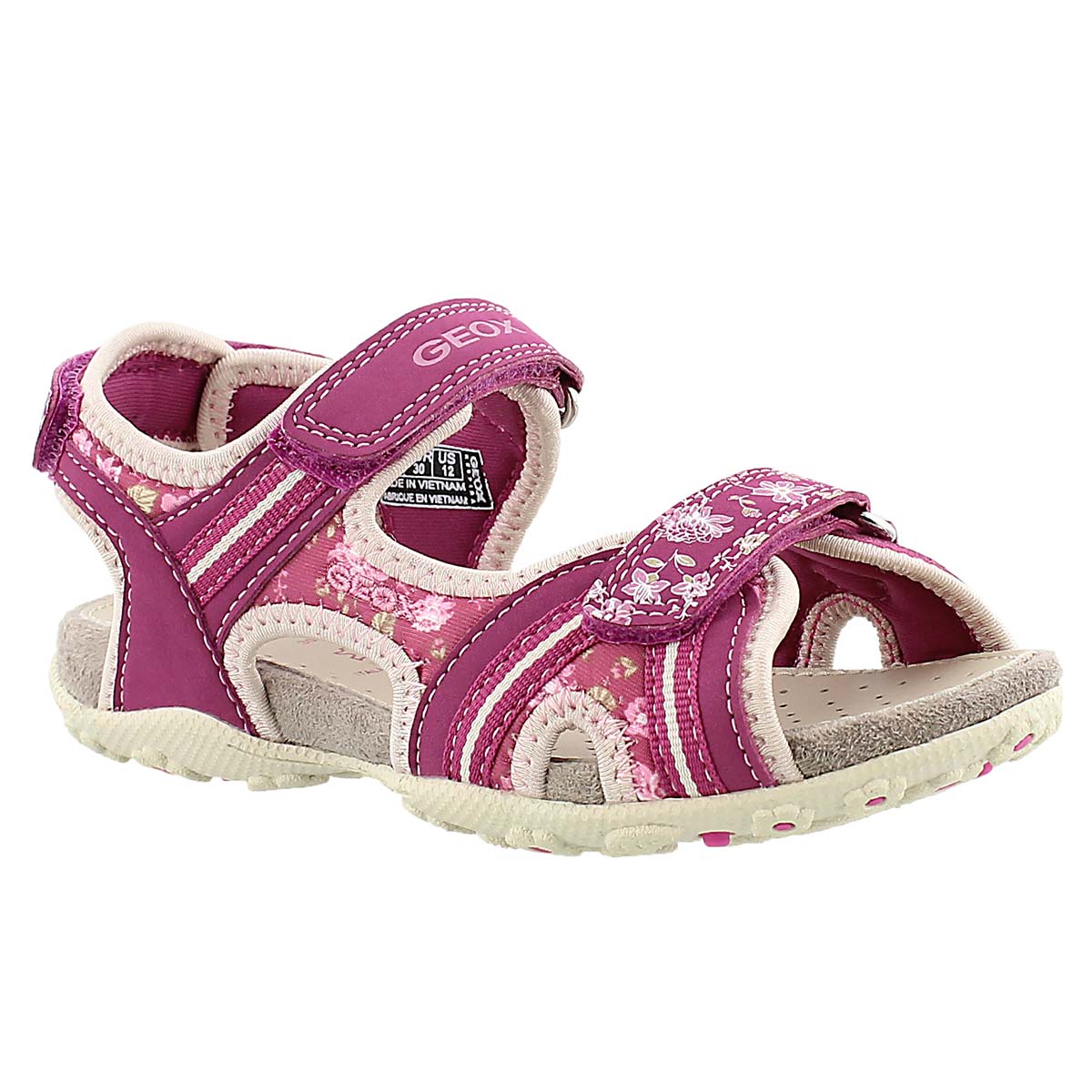 Grls Roxanne fuchsia sport sandal