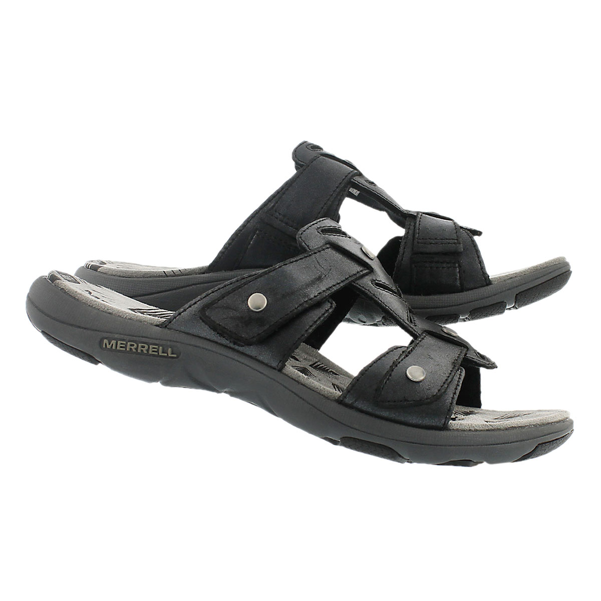 Lds Adhera Slide blk casual slide sandal