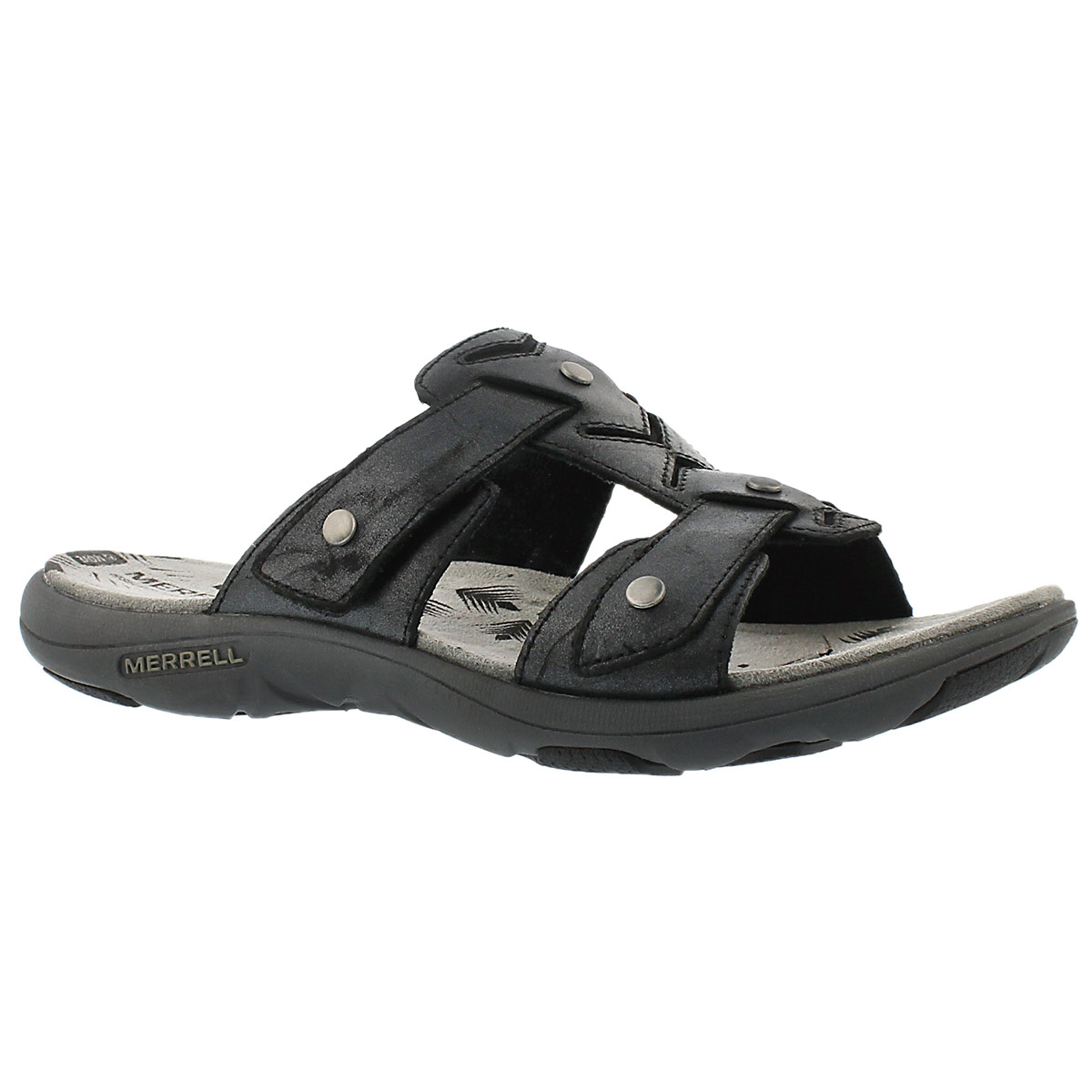 Lds Adhera Slide blk casual slide sandal